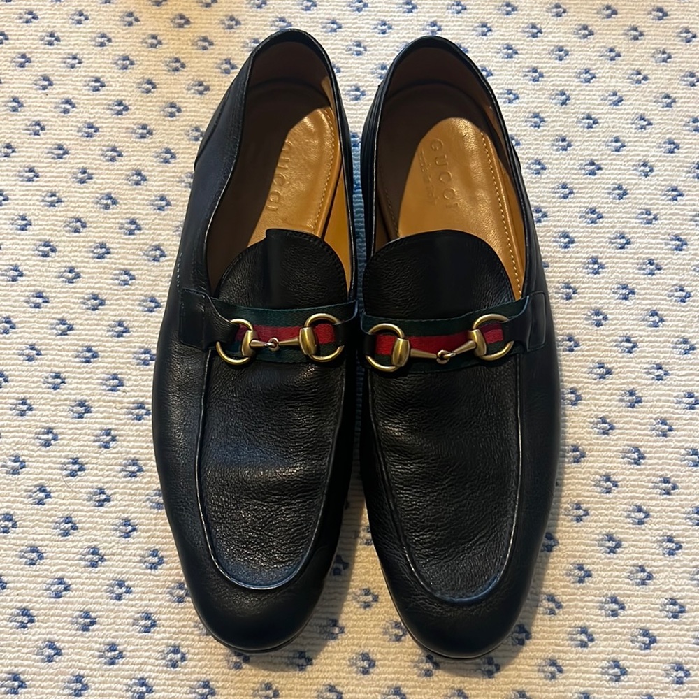 Gucci horse-bit loafers
